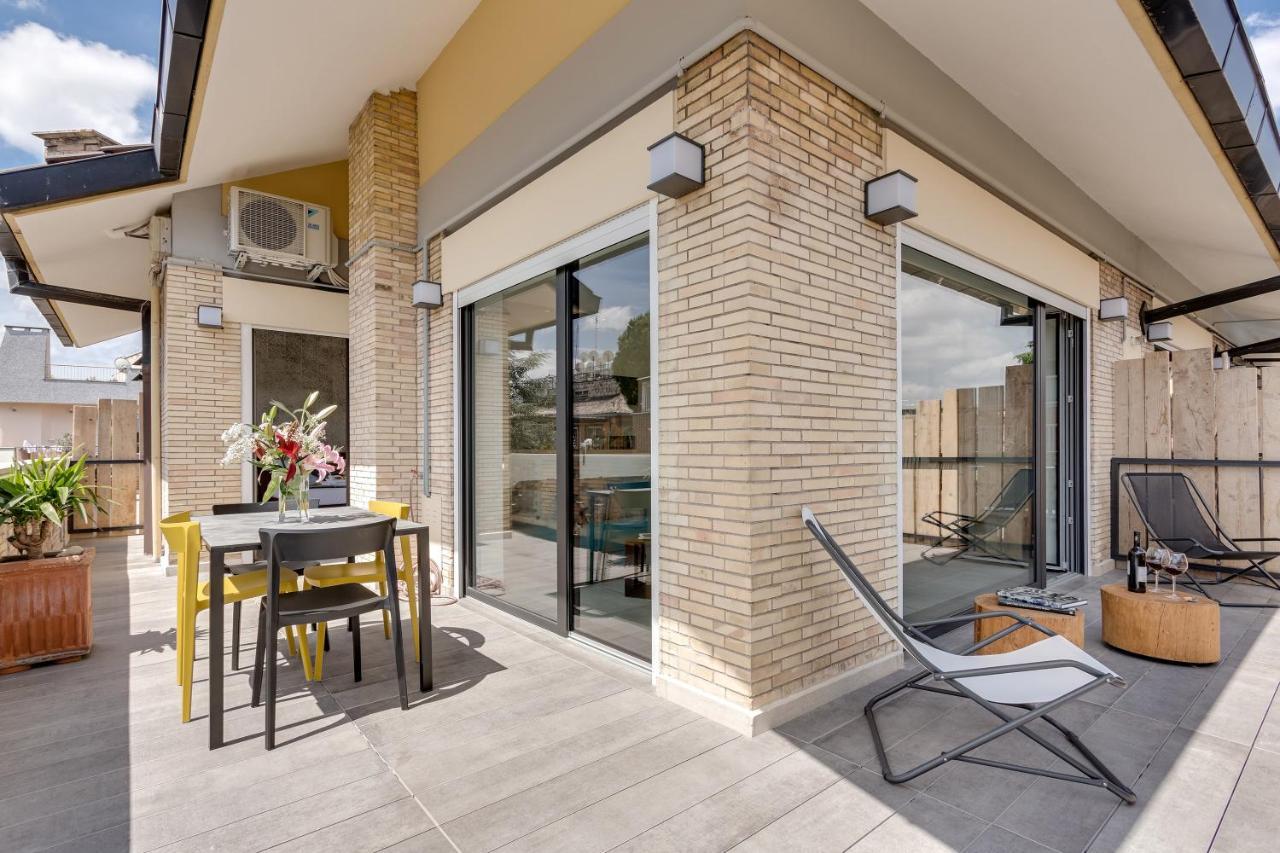 Rome As You Feel - Vatican Terrace Apartments With View Bagian luar foto
